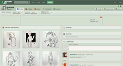 Desktop Screenshot of gustaira.deviantart.com