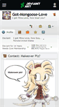 Mobile Screenshot of got-mongoose-love.deviantart.com