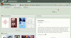 Desktop Screenshot of anticreative.deviantart.com