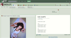 Desktop Screenshot of nightsky1357.deviantart.com