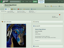 Tablet Screenshot of douce-bag-deluxe.deviantart.com