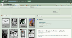 Desktop Screenshot of pencilclubtoo.deviantart.com