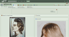 Desktop Screenshot of katthegrrreat.deviantart.com
