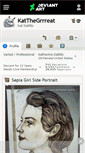 Mobile Screenshot of katthegrrreat.deviantart.com