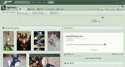 Desktop Screenshot of nightmary.deviantart.com