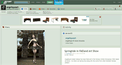 Desktop Screenshot of angeliqueart.deviantart.com