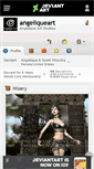 Mobile Screenshot of angeliqueart.deviantart.com