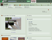 Tablet Screenshot of cha-def.deviantart.com
