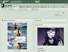 Tablet Screenshot of jnc-ajeng.deviantart.com