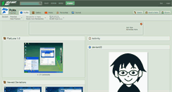 Desktop Screenshot of pcmx.deviantart.com