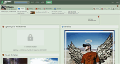 Desktop Screenshot of elspazo.deviantart.com