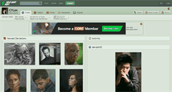 Desktop Screenshot of cylex.deviantart.com
