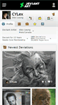 Mobile Screenshot of cylex.deviantart.com