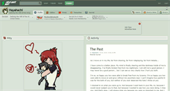 Desktop Screenshot of hayahachi.deviantart.com