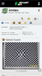 Mobile Screenshot of amideo.deviantart.com