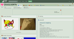 Desktop Screenshot of cinnamon-hedgehog.deviantart.com