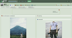 Desktop Screenshot of govo.deviantart.com