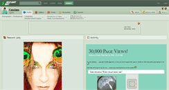 Desktop Screenshot of casslass.deviantart.com