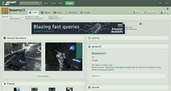 Desktop Screenshot of bluearmy23.deviantart.com