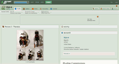 Desktop Screenshot of kiyo-e.deviantart.com