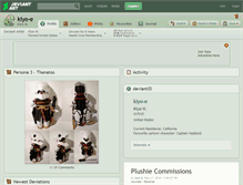 Tablet Screenshot of kiyo-e.deviantart.com