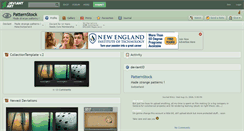 Desktop Screenshot of patternstock.deviantart.com