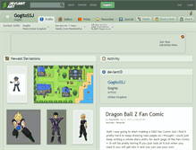 Tablet Screenshot of gogitossj.deviantart.com