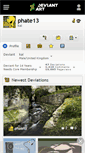 Mobile Screenshot of phate13.deviantart.com