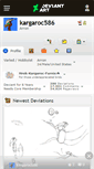 Mobile Screenshot of kargaroc586.deviantart.com