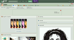 Desktop Screenshot of lylysv.deviantart.com