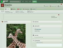 Tablet Screenshot of dictaortess.deviantart.com