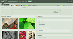Desktop Screenshot of divedave.deviantart.com