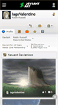 Mobile Screenshot of iagovalentine.deviantart.com