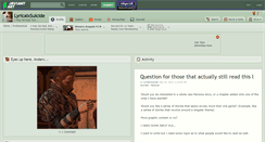 Desktop Screenshot of lyricalxsuicide.deviantart.com