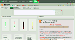 Desktop Screenshot of alecwolfe.deviantart.com