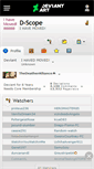 Mobile Screenshot of d-scope.deviantart.com