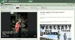 Desktop Screenshot of carancerth.deviantart.com