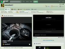 Tablet Screenshot of nonculture.deviantart.com