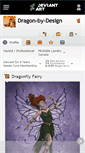 Mobile Screenshot of dragon-by-design.deviantart.com