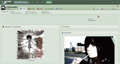 Desktop Screenshot of i-love-socks.deviantart.com