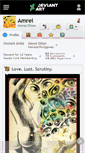 Mobile Screenshot of amrei.deviantart.com