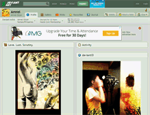 Tablet Screenshot of amrei.deviantart.com