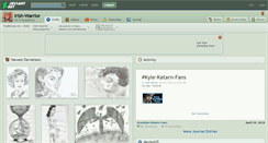 Desktop Screenshot of irish-warrior.deviantart.com