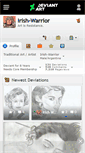 Mobile Screenshot of irish-warrior.deviantart.com