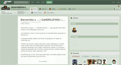 Desktop Screenshot of gamerslatinos.deviantart.com