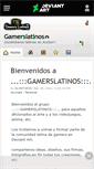 Mobile Screenshot of gamerslatinos.deviantart.com