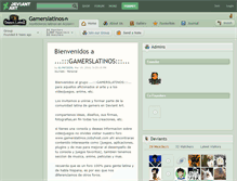 Tablet Screenshot of gamerslatinos.deviantart.com
