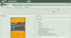 Desktop Screenshot of kaiko.deviantart.com