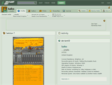 Tablet Screenshot of kaiko.deviantart.com