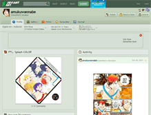 Tablet Screenshot of amukuwannabe.deviantart.com